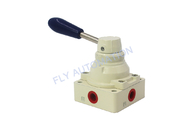 AIRTAC 4HV330-08 Manual Pneumatic Valve 4 Way 2 Position Hand Lever 1/4" BSPT Center Closed