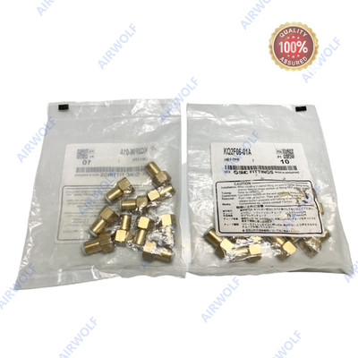 Female Threaded SMC Nickel Plated Brass POM One-touch Straight Fittings KQ2F06-M5A KQ2F08-01A KQ2F10-01A KQ2F12-02A KQ2F08-01N KQ2F08-02N KQ2F10-01N KQ2F10-02N