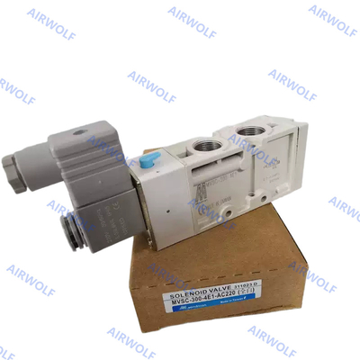 MVSC-300-4E1 MVSC-300-4E2 3/8 Mindman 5/2 Way 0.2-0.8Mpa Aluminum DC24V AC220V AC110V DC12V