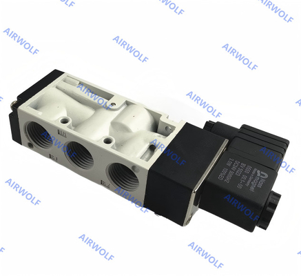 Single Double coil MVSC-460-4E1 MVSC-460-4E2 1/2 Mindman 5/2 Way 0.2-0.8Mpa Aluminum DC24V AC220V AC110V DC12V Solenoid valve