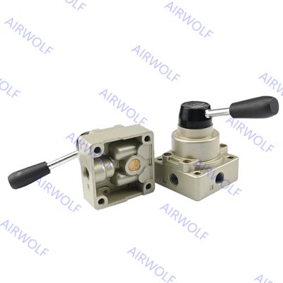 HV-02, HV-03, HV-04, HV400-02, HV400-03, HV400-04 Sunrise Nielsen HV Series 4/3 way Hand Rotary Valve 1/4", 3/8", 1/2"
