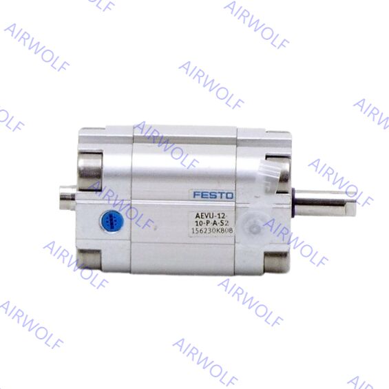 Festo AEVU-12-...-P-A,-16,-20,-25 -S2 -S6 Variable Stroke Single-Acting Compact Cylinder