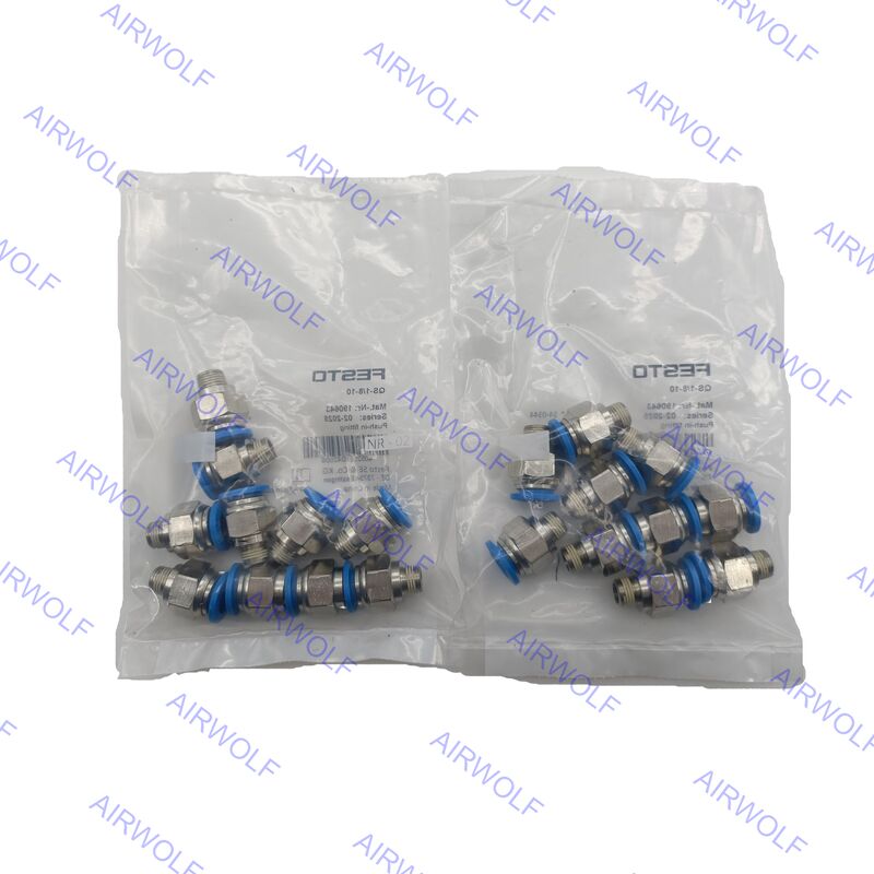 Festo QS-G1/4-8 QS-G1/4-8-50 QS-G1/4-10 QS-G1/4-10-50 QS Series Push-in Fitting