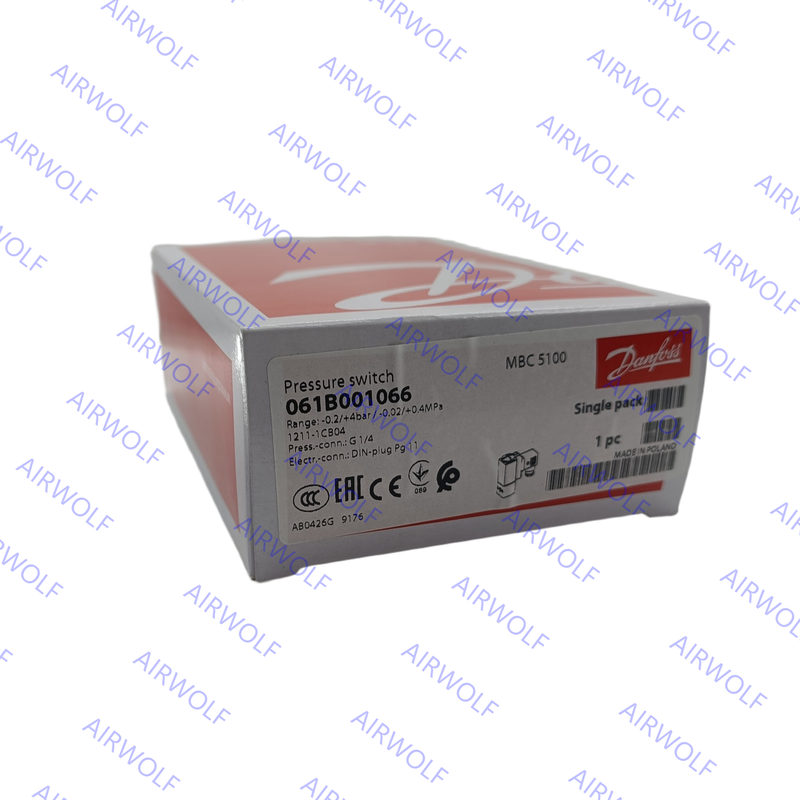 DANFOSS 061B019266 061B023066 061B023266 Pressure Switch MBC5000/5100