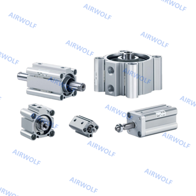 SMC CQ2B alliage d'aluminium à double action pneumatique à cylindre compact