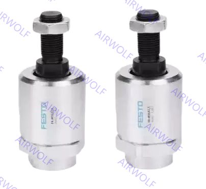 Attaches de tige de piston en acier cémenté Festo Coupleur de tige auto-alignant série FK avec compensation d'angle de ±4° et compensation radiale du centre de la sphère de 0,5, 0,7, 1