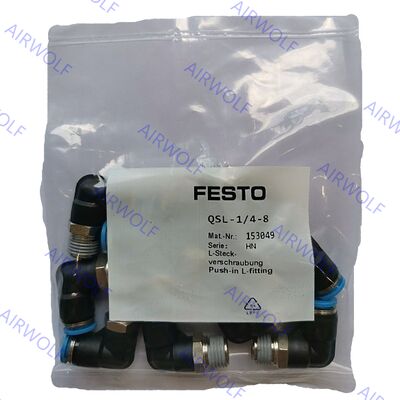QSL-1/4-6 QSL-1/4-6-100 QSL-1/4-8 QSL-1/4-8-50 Série Festo QSL, équipement en L
