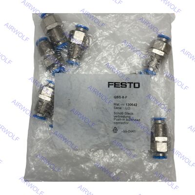 Connecteur de cloison enfichable Festo QSS-8-F QSS-10-F QSS-12-F série QSS